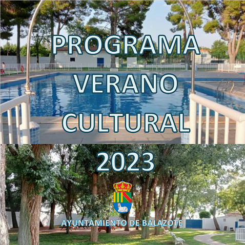 Portada programa verano cultural 2023